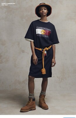 Tommyxtimberland Recycled Flag T-shirt Dress XXS