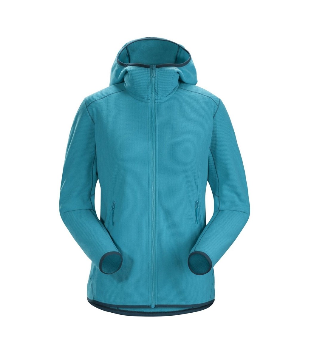 ARCTERYX Womens Firoza Polartec Microfleece Delta LT Hoody Jacket