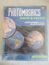 SEALED MIB VINTAGE ROBERT SILVERS PHOTOMOSAICS PLANET EARTH 500 PIECE PUZZLE