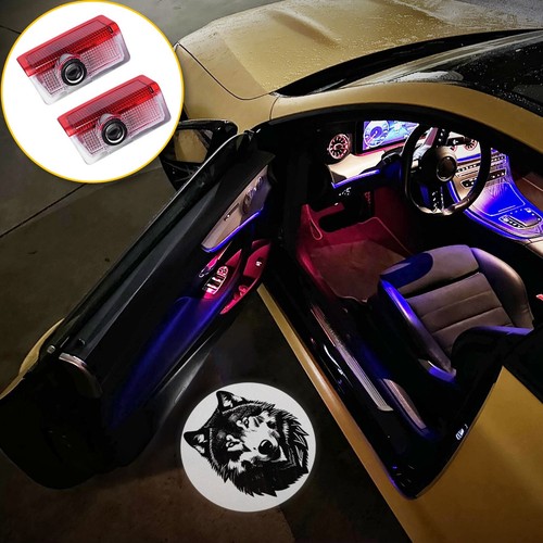 Wolf Mercedes Einstiegsleuchten Tier Kurt Türprojektor LED Autolicht Logo - 第 1/5 張圖片