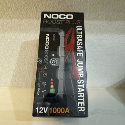 NOCO Boost Plus GB40 1000A 12V UltraSafe Portable Lithium Battery Jump Starter