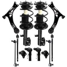 12pcs Suspension Struts Ball Joint,Control Arm,Stabilizer Bar Link