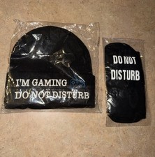 I  m Gaming Do Not Disturb Beanie And Socks