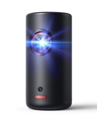 Capsule 3 Laser Outdoor Portable Mini Wi Fi Smart TV Projector Upgraded with
