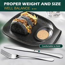 20 Piece Silverware Set, Stainless Steel Flatware for 4, Kitchen Utensils