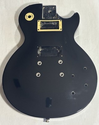 2009 Epiphone Les Paul 100 Guitar Body Black Carved Top