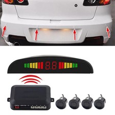 Wireless Car Auto Parktronic LED Parking Sensor with 4 Sensors Detector System