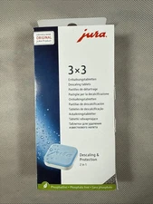 2 Phase Descaling Tablets for Jura Machines 9 Pack U3