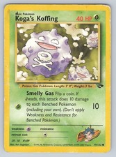 Koga's Koffing (79) Common Gym Challenge 079/132 Unlimited HP