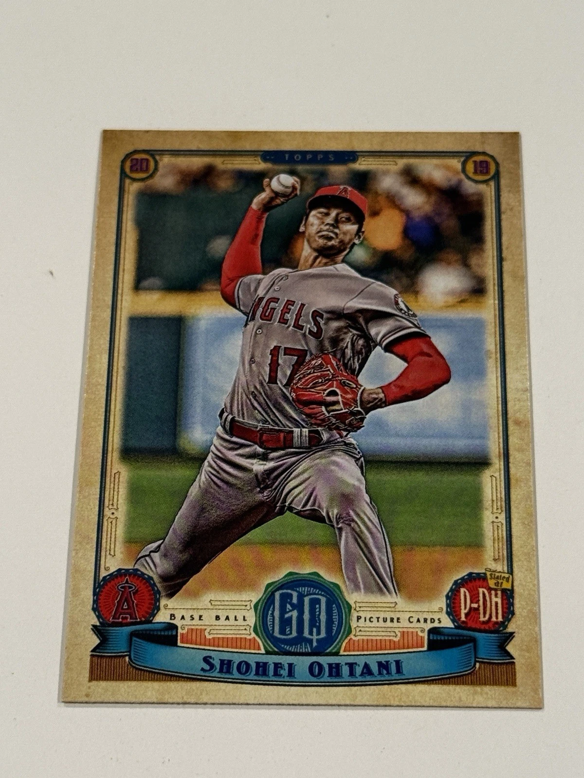 Shohei Ohtani trading card