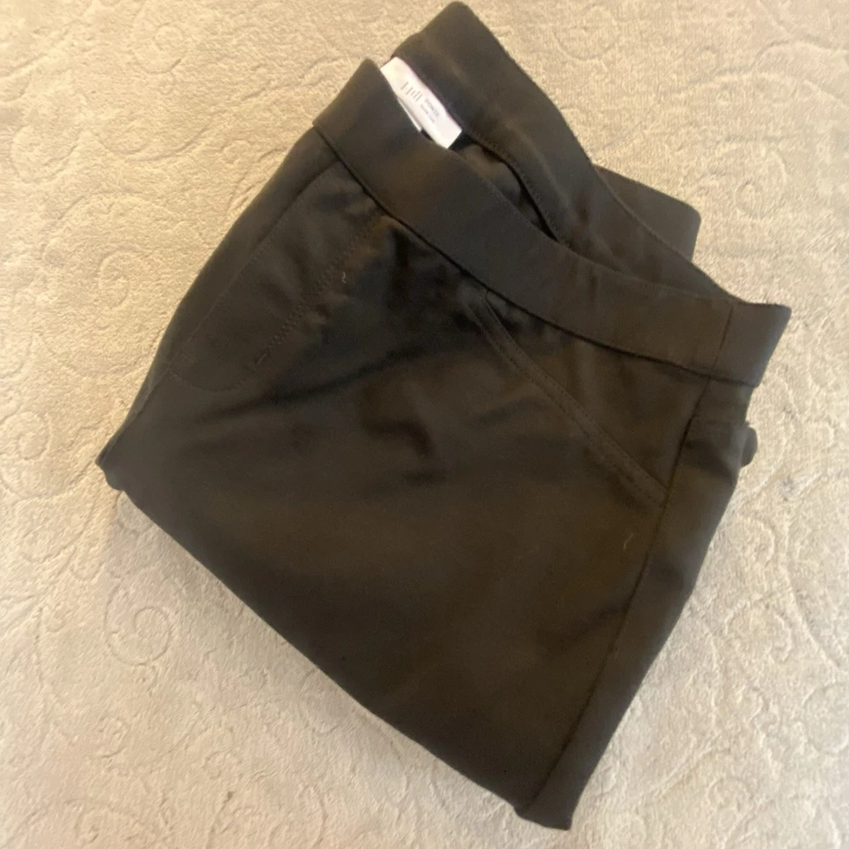 Pantalones para mujer Jill grandes negros ponte pierna delgada elásticos cómodos carrera Foto 4 de 4