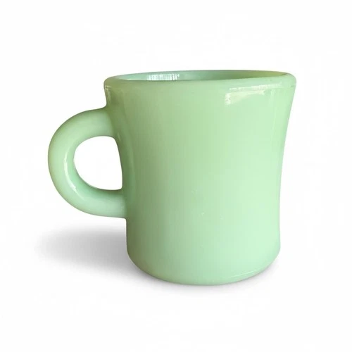 Vintage Fire-King Jadeite C-Handle Coffee Mug Anchor Hocking 8oz