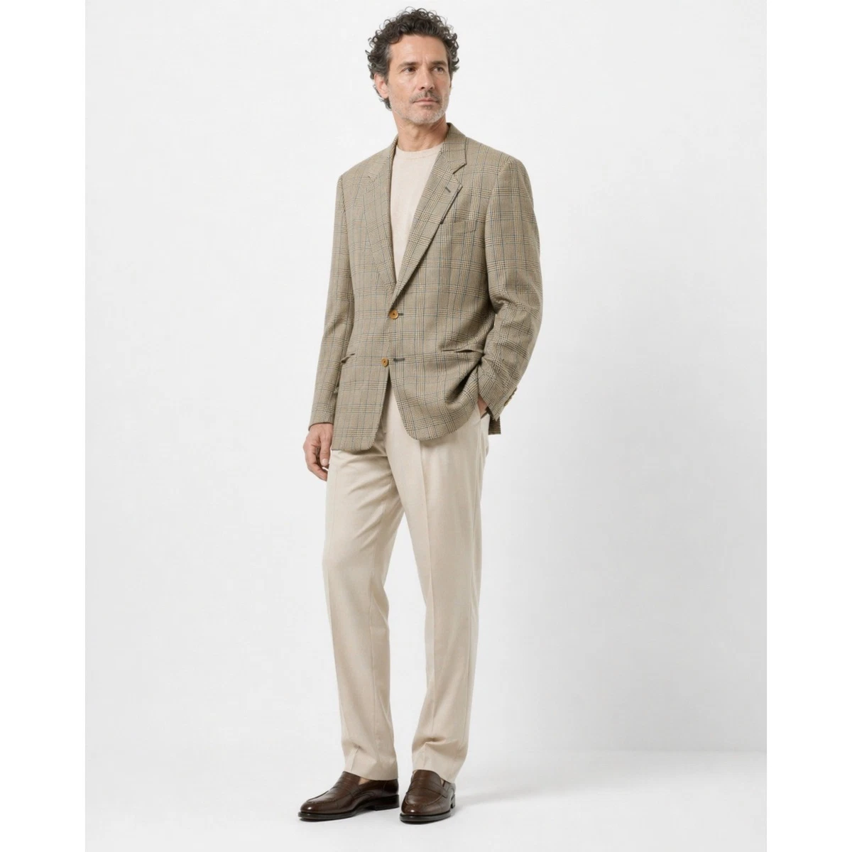 Giorgio Armani Beige Classic Suits & Blazers for Men for sale | eBay