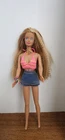 Vintage Butterfly Art Barbie Doll Mattel Outfit Crimped Hair 1998