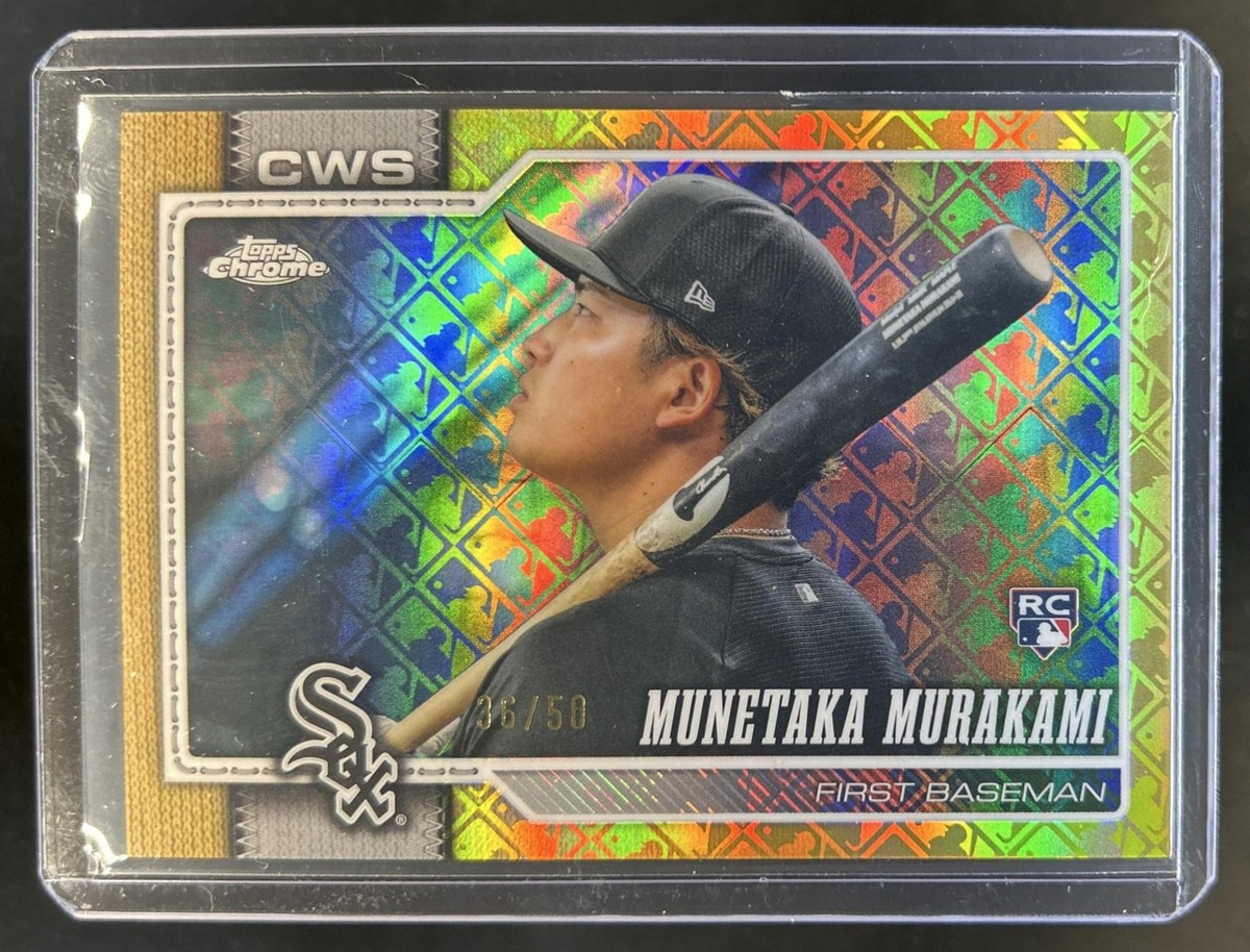 2026 Topps Chrome LogoFractor Munetaka Murakami Variation Gold