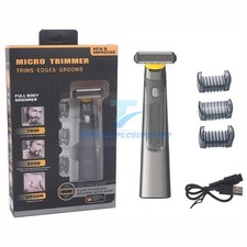 Men's Foil Shavers Hybrid Electric Razor and Beard Trimmer for Men