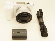 Sony Alpha ZV E10 II Content Creators Camera with Mirroless Lens Kit White
