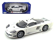 Motormax 73117W Saleen S7 White 1/18 Diecast Model Car