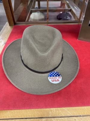 #ad #ad Stetson Bozeman Western Hat Crushable Wool Water Repellent Made in USA $100.00