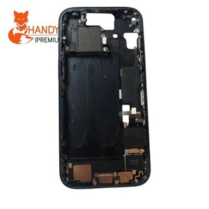 100 % Original Für IPHONE  15 Schwarz Gehäuse Backcover Pulled   B