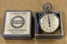 Vintage Cletimer Swiss-Made Mechanical Stopwa...