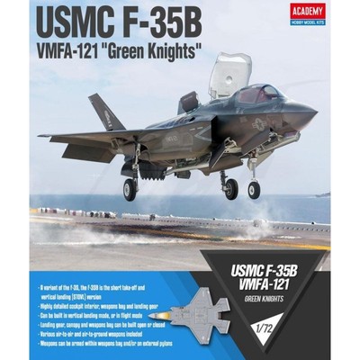 [DE] ACADEMY 1/72 USMC F-35B VMFA-121 ''Green Knights'' - ACA12569