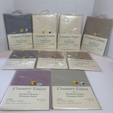 Lot of 9 Wichelt Permin Country Linen Premium...