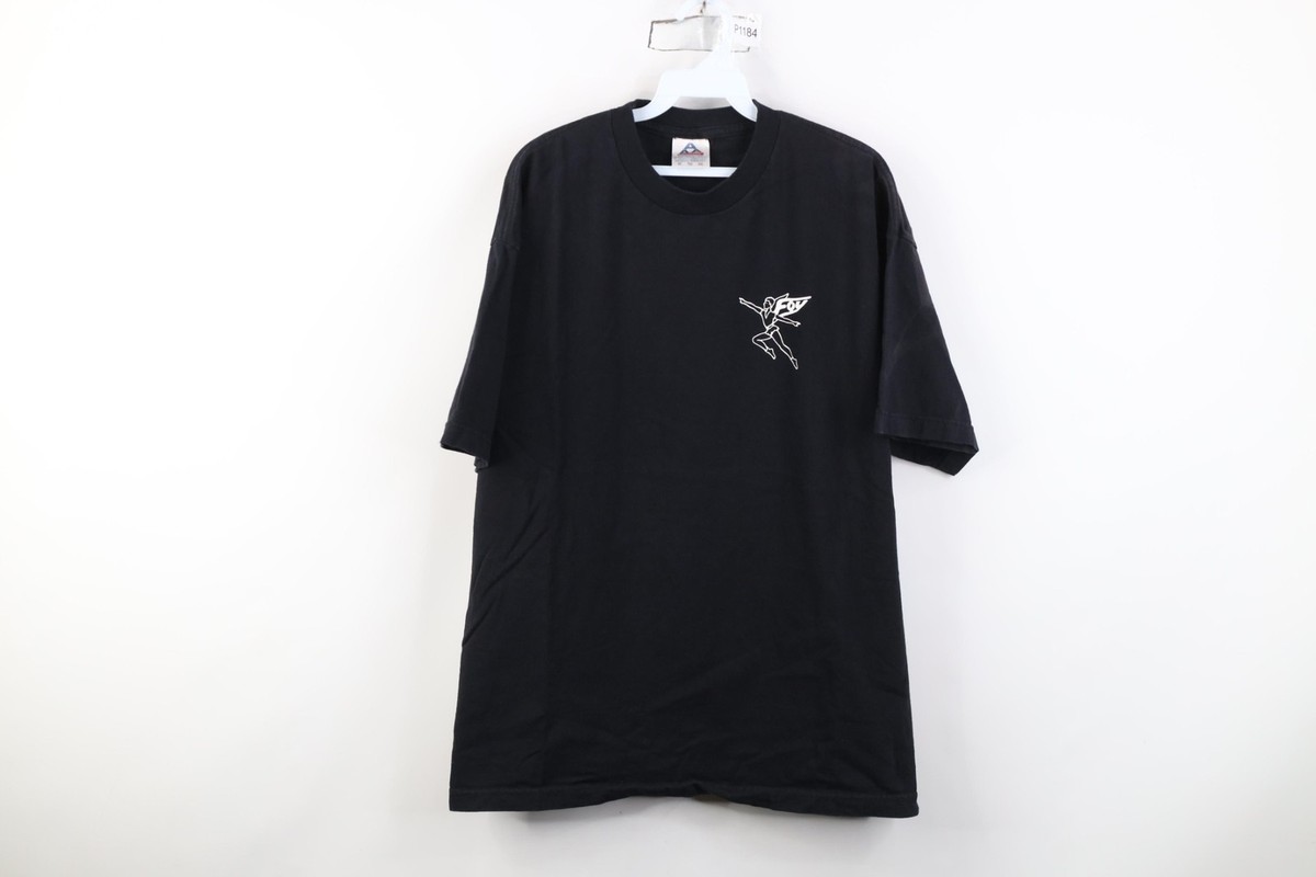 Vintage 90s Mens XL Faded FOY Flying By Foy Stage Flying Short Sleeve T-Shirt