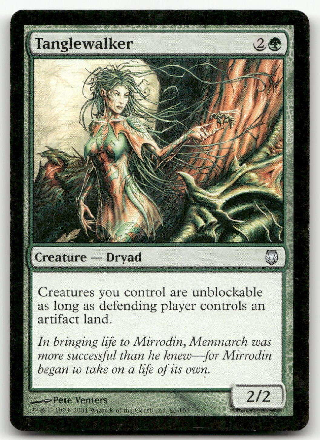 Tanglewalker #86 (MP) Darksteel DST Magic MTG