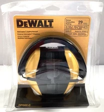 Dewalt DPG62-C Interceptor Protective Safety Earmuff Yellow/ Black, Adult