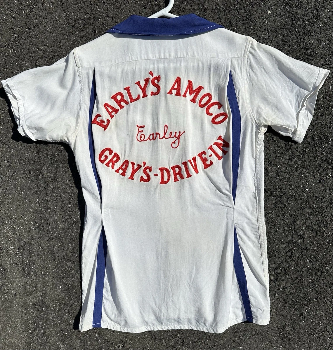 Short Sleeve Bowling 1950s Vintage Casual Shirts for Men for sale