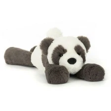 Jellycat Medium Smudge Lying Panda Soft Plush Toy Stuffed Animal Toys Gift - NWT