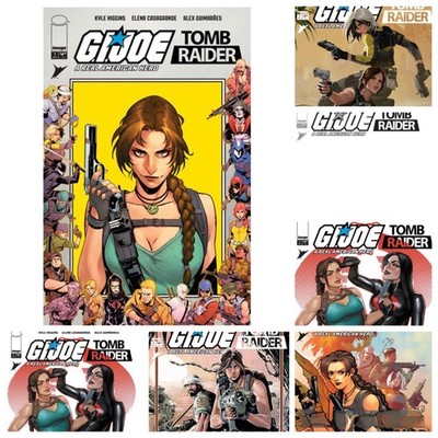 GI JOE A REAL AMERICAN HERO TOMB RAIDER #1 (OF 5) Pre Sale 10/7 Cover Select 