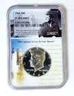 1964  NGC PF 68 PQ Cameo Silver Kennedy  Half Dollar Super Nice