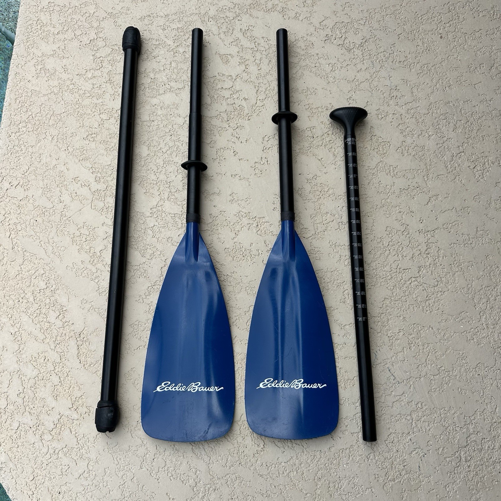 Sup Paddle - Adjustable 4-piece, Floating, Lightweight (eddi