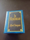 Del Prado Miniature Classics Library In Memoriam Alfred Tennyson Mini Book