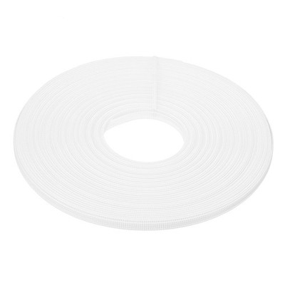 6mmx25 Yards Stäbchen zum Nähen,Polyester-Stäbchen mit geringer Dichte,weiß