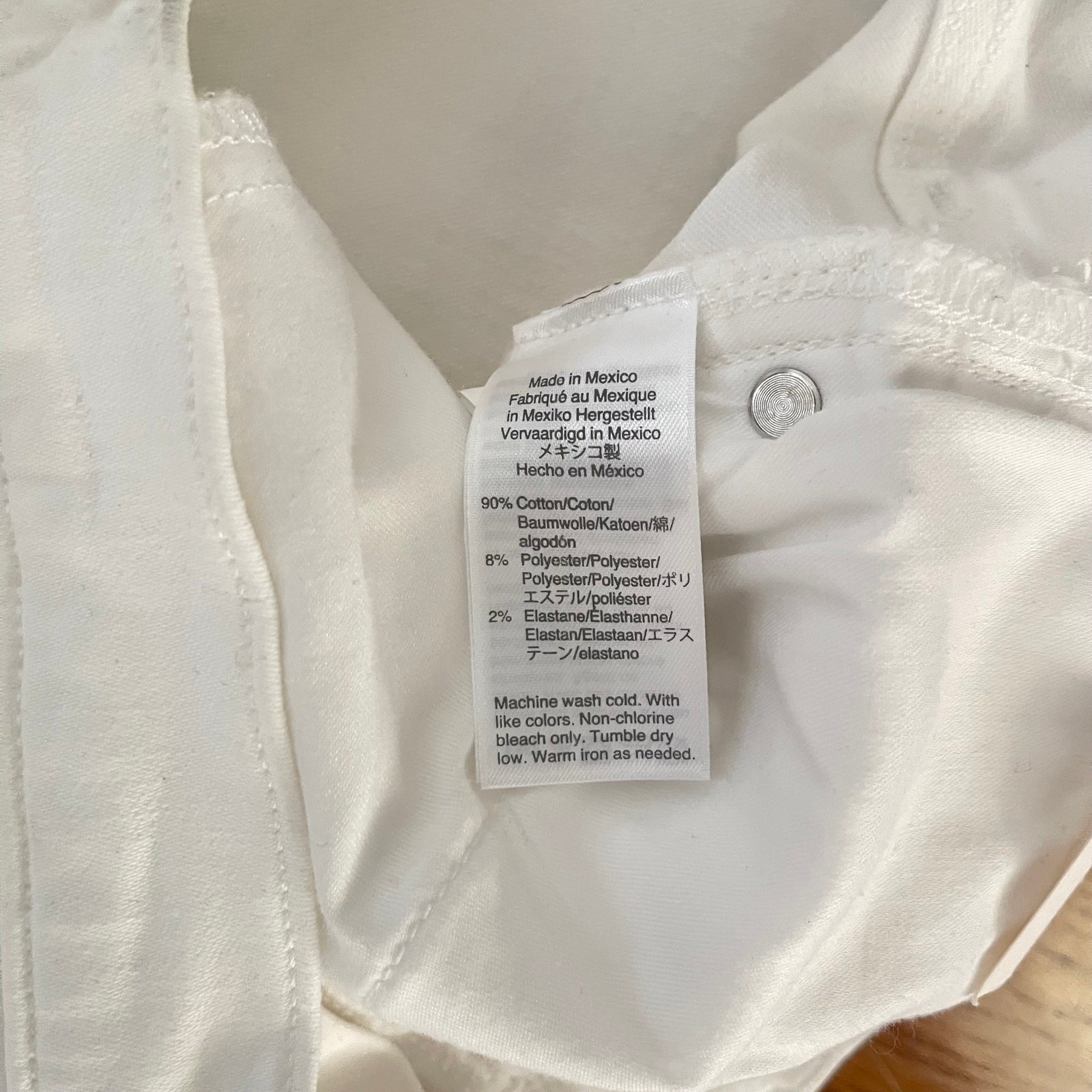 J. Crew Womens 32 Tall Demi Boot Crop Jeans White NWT Billie Summer Casual J3446 image 5