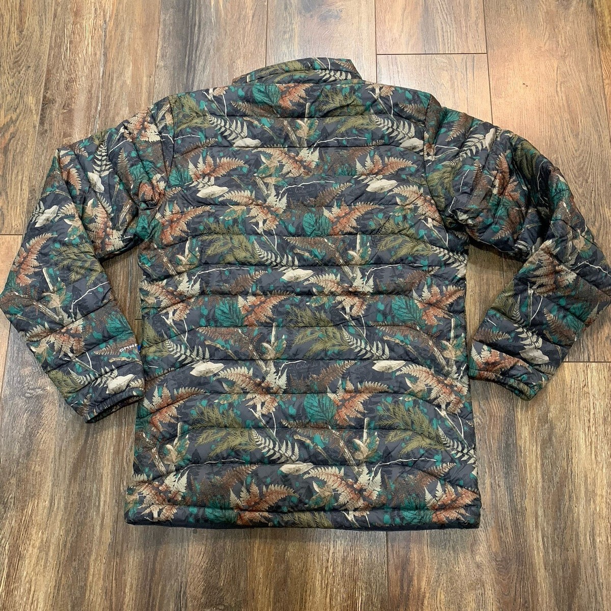 Columbia Winter Coat Jacket Powder Lite Camouflage Omni-Heat $160