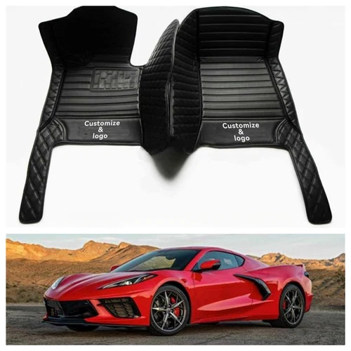 For Acura Car Floor Mats Waterproof Liners Leather Dustproof Handmade Front Row - Picture 35 of 38