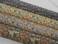 William Morris Orchid Floral Cotton Tablecloth Various Size