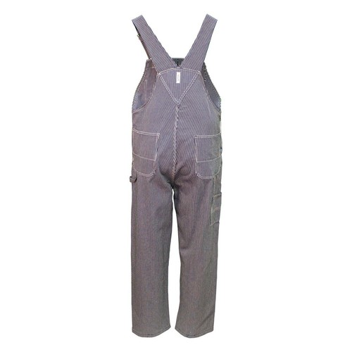 Key Hickory Stripe Denim Bib Overall 46x32 - Picture 2 of 3