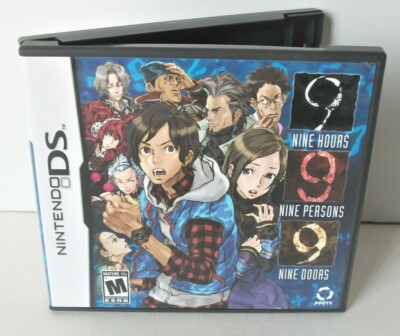 999 Nine Hours Persons Doors Case Only NO GAME Nintendo DS Empty First ...