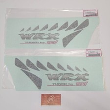 Genuine Oem Gc8 Subaru Wrx Tuned By Sti Side Decal Door Sticker Set L R Pink