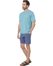 231005 NWT JOHNNIE-O 98 SANTIAGO COTTON STRETCH SHORTS IN WAKE SZ 40
