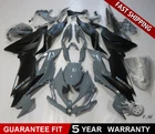 Gray Black Fairing Kit For Kawasaki 2019-2023 Ninja ZX 6R 636 ABS Plastics Body