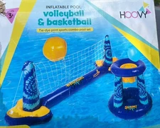 basket & valley ball pool, the box it's damaged but its new