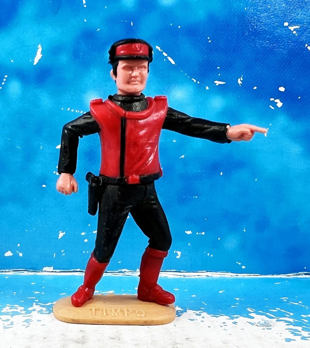 Captain Scarlet Timpo Toys Captain Scarlet rouge eBay