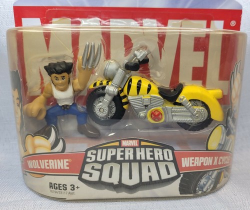 Marvel Super Hero Squad WOLVERINE Logan 
