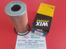 Alfa Romeo 56-71  1300cc , 1600cc , 1750cc  Wix Europe Cartrige Oil Filter